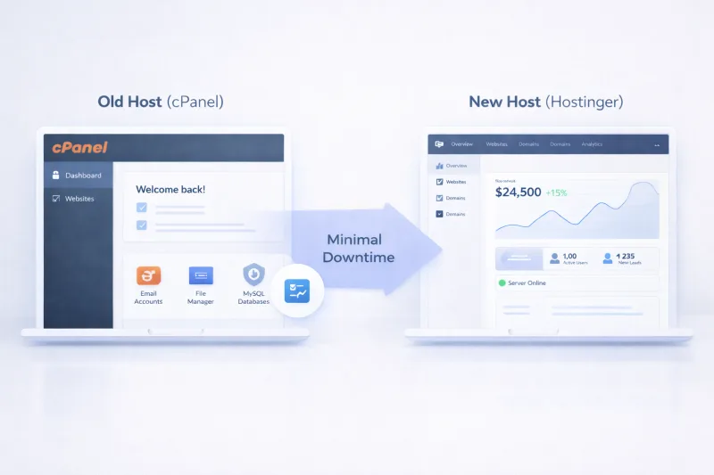 Migrate Your HostGator Website to Hostinger Safely (SSL + Testing)