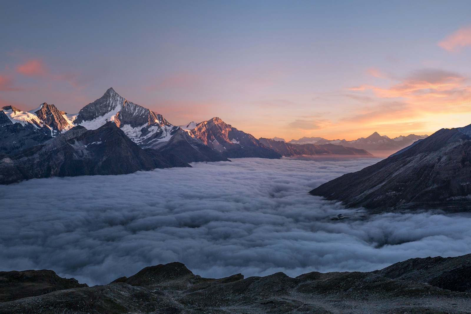 Mountain landscape view